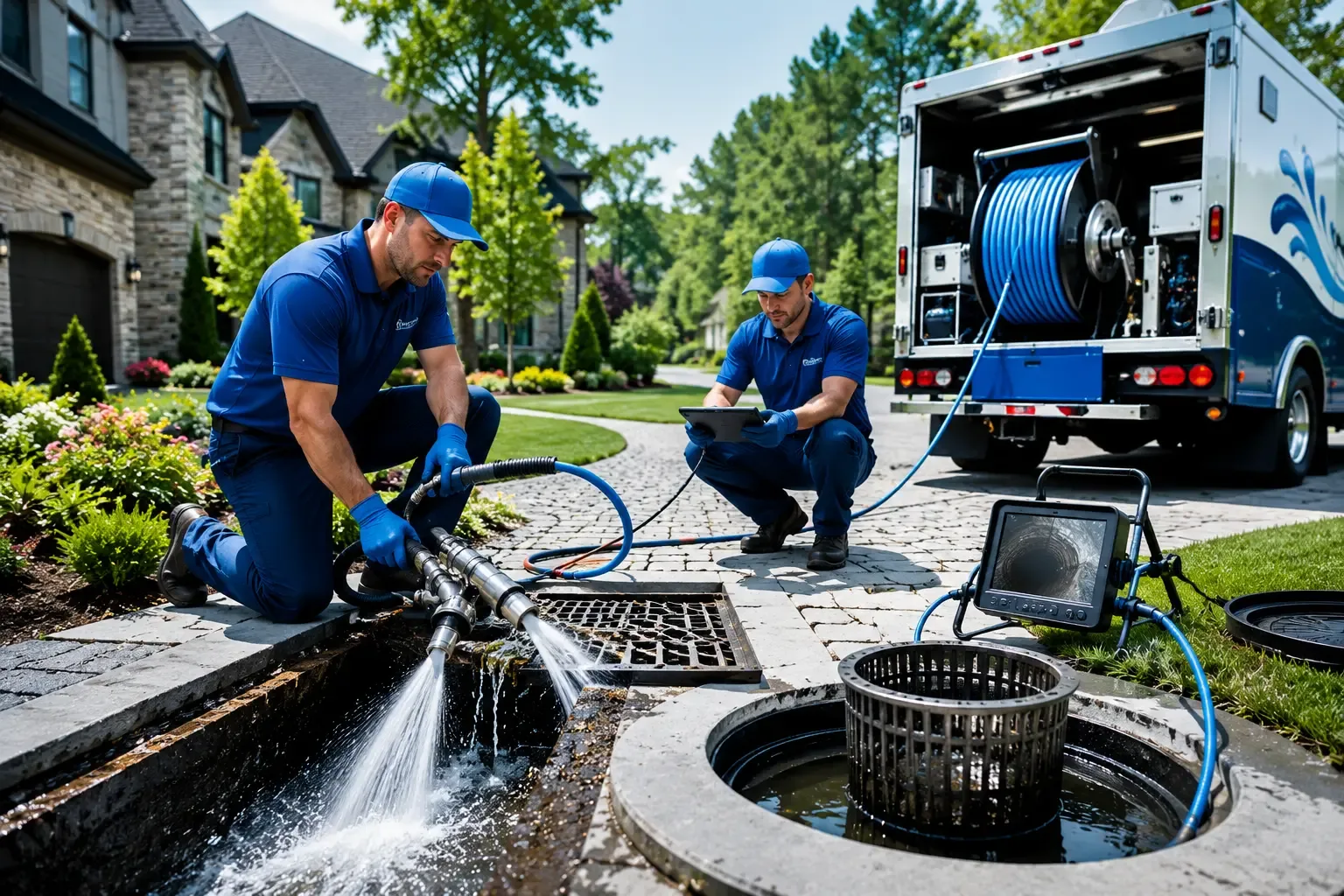Local outdoor drain cleaning professionals in Woodstock, AL